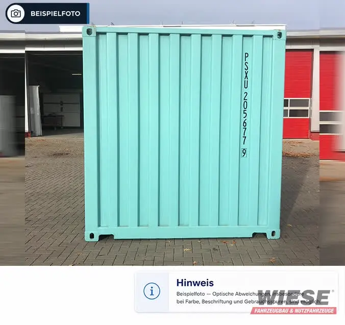 Prosper Max Container Seecontainer von Wiese Trailer Rent in Petershagen mieten ab 90.00€