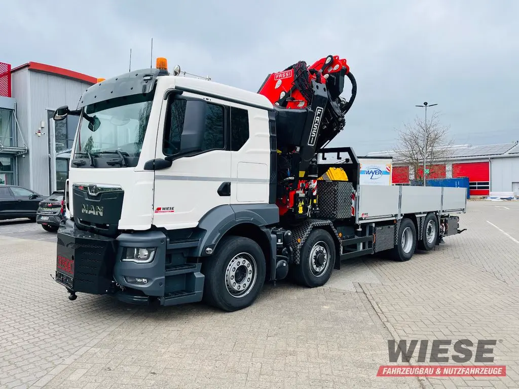 MAN mit Kran FASSI von Wiese Trailer Rent in Petershagen mieten ab 7350.00€
