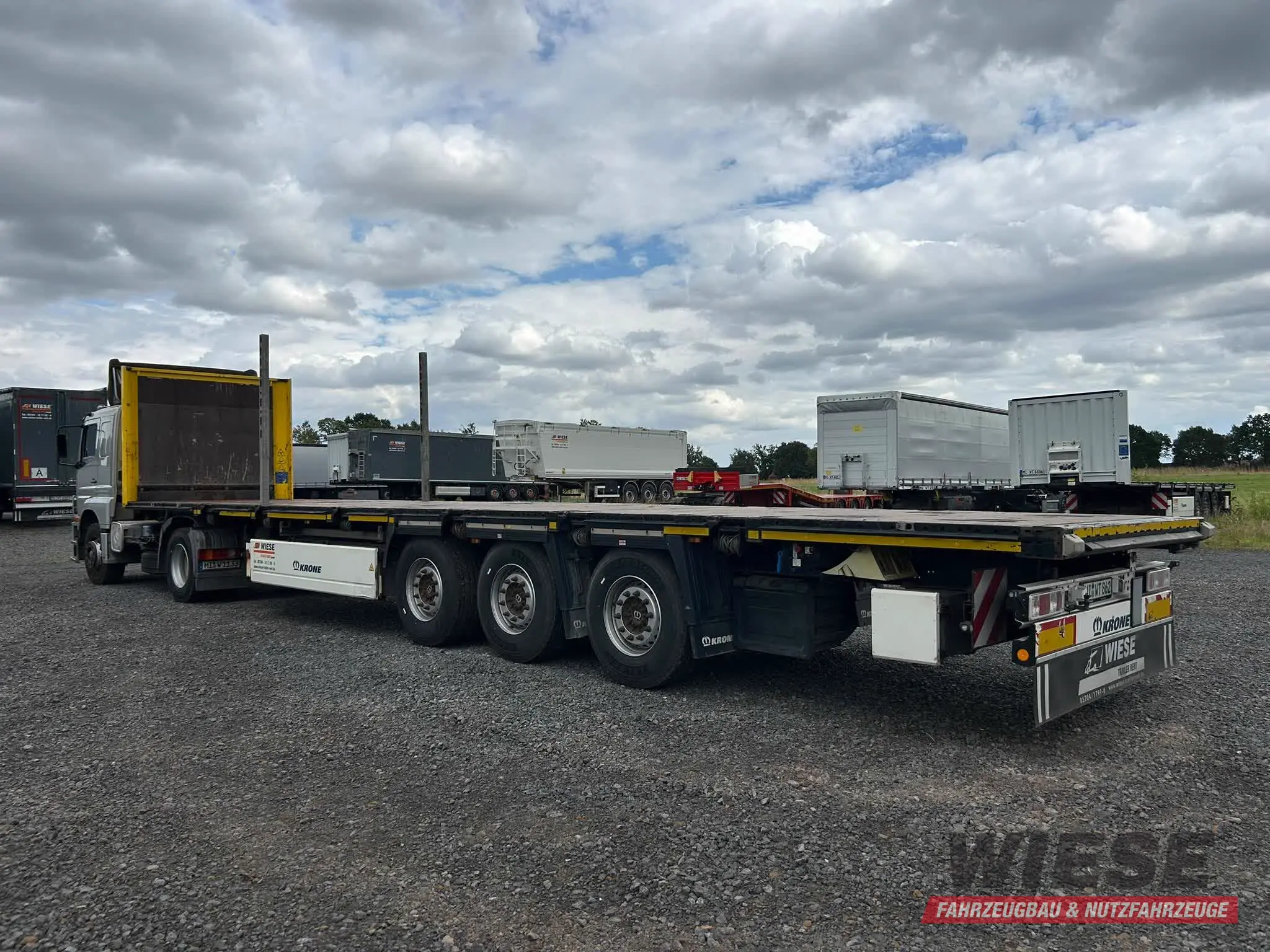 Krone Profi Liner Plattform von Wiese Trailer Rent in Petershagen mieten ab 800.00€
