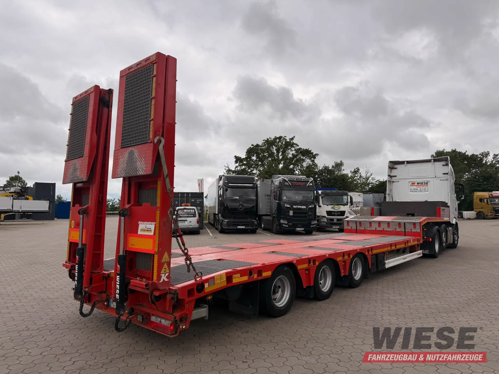 Kässbohrer LOWBED von Wiese Trailer Rent in Petershagen mieten ab 2000.00€