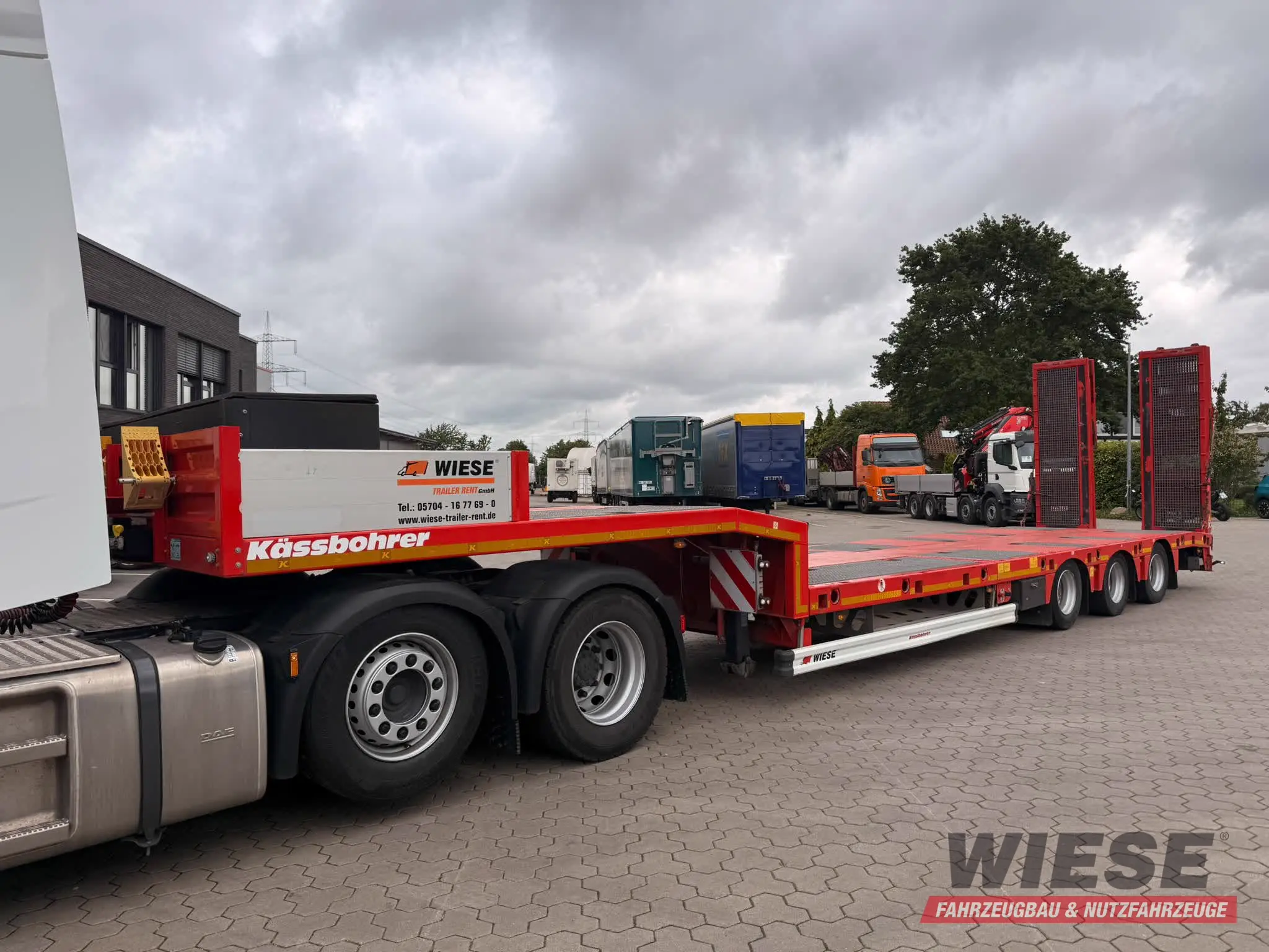 Kässbohrer LOWBED von Wiese Trailer Rent in Petershagen mieten ab 2000.00€