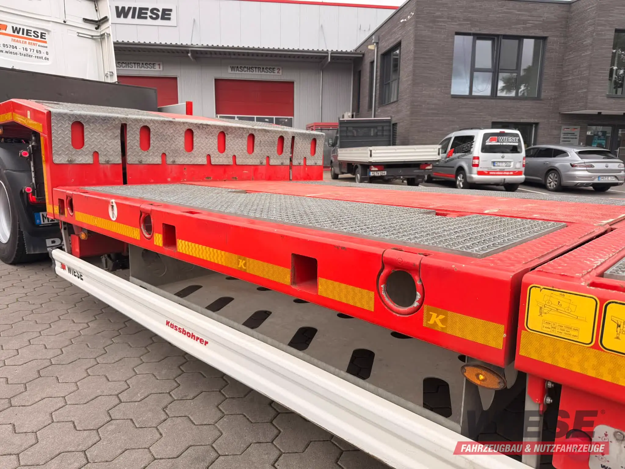 Kässbohrer LOWBED von Wiese Trailer Rent in Petershagen mieten ab 2000.00€