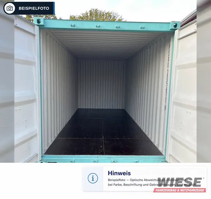 Prosper Max Container Seecontainer von Wiese Trailer Rent in Petershagen mieten ab 90.00€