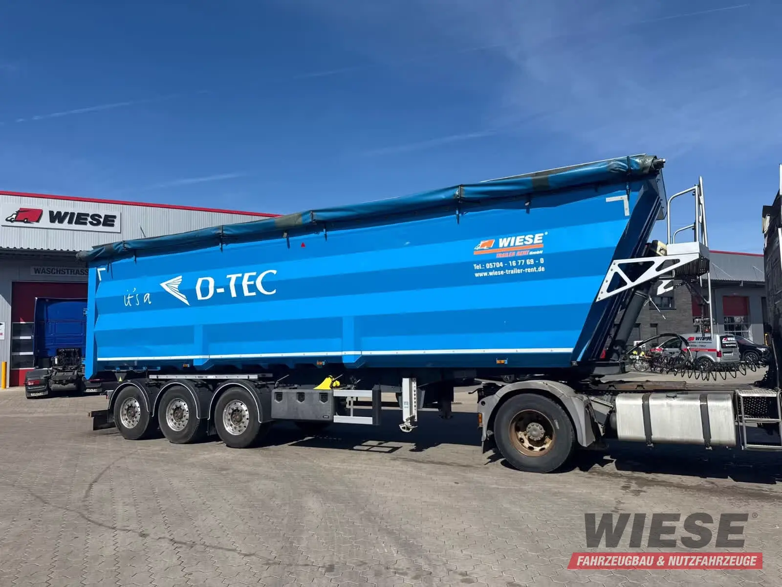 D-Tec Kipper von Wiese Trailer Rent in Petershagen mieten ab 1650.00€