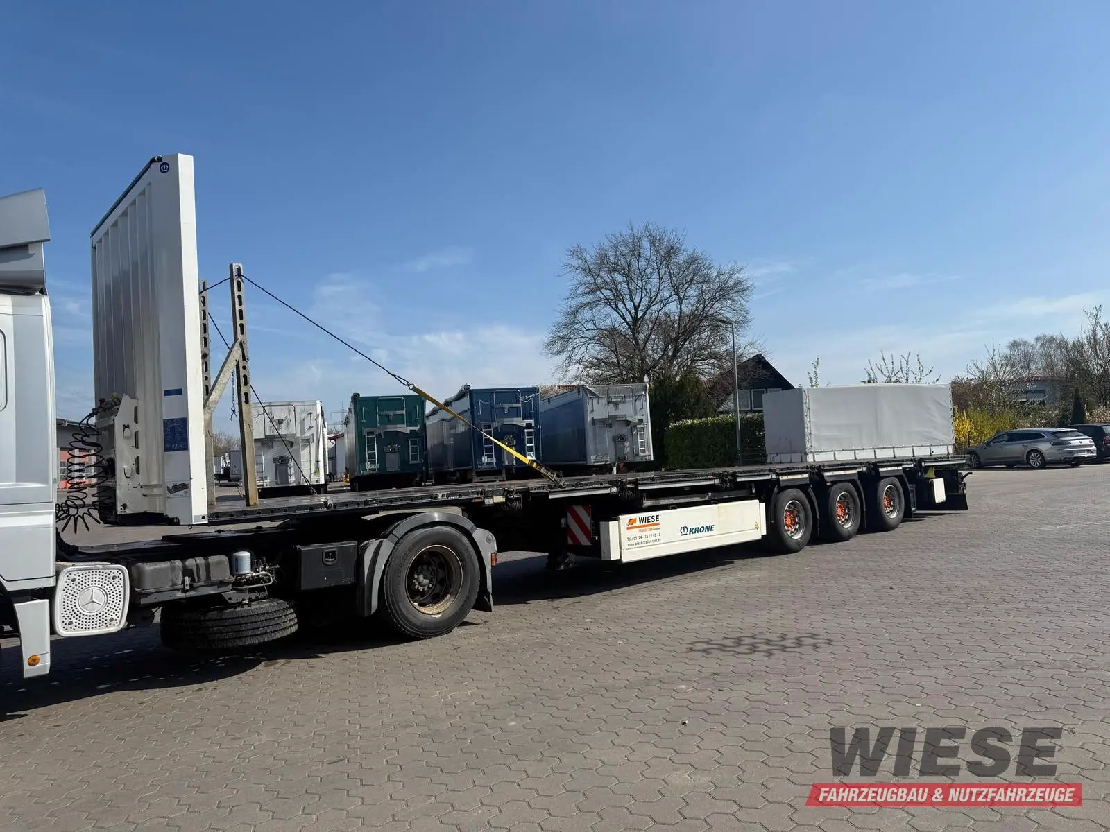 Krone Profi Liner Plateau von Wiese Trailer Rent in Petershagen mieten ab 795.00€