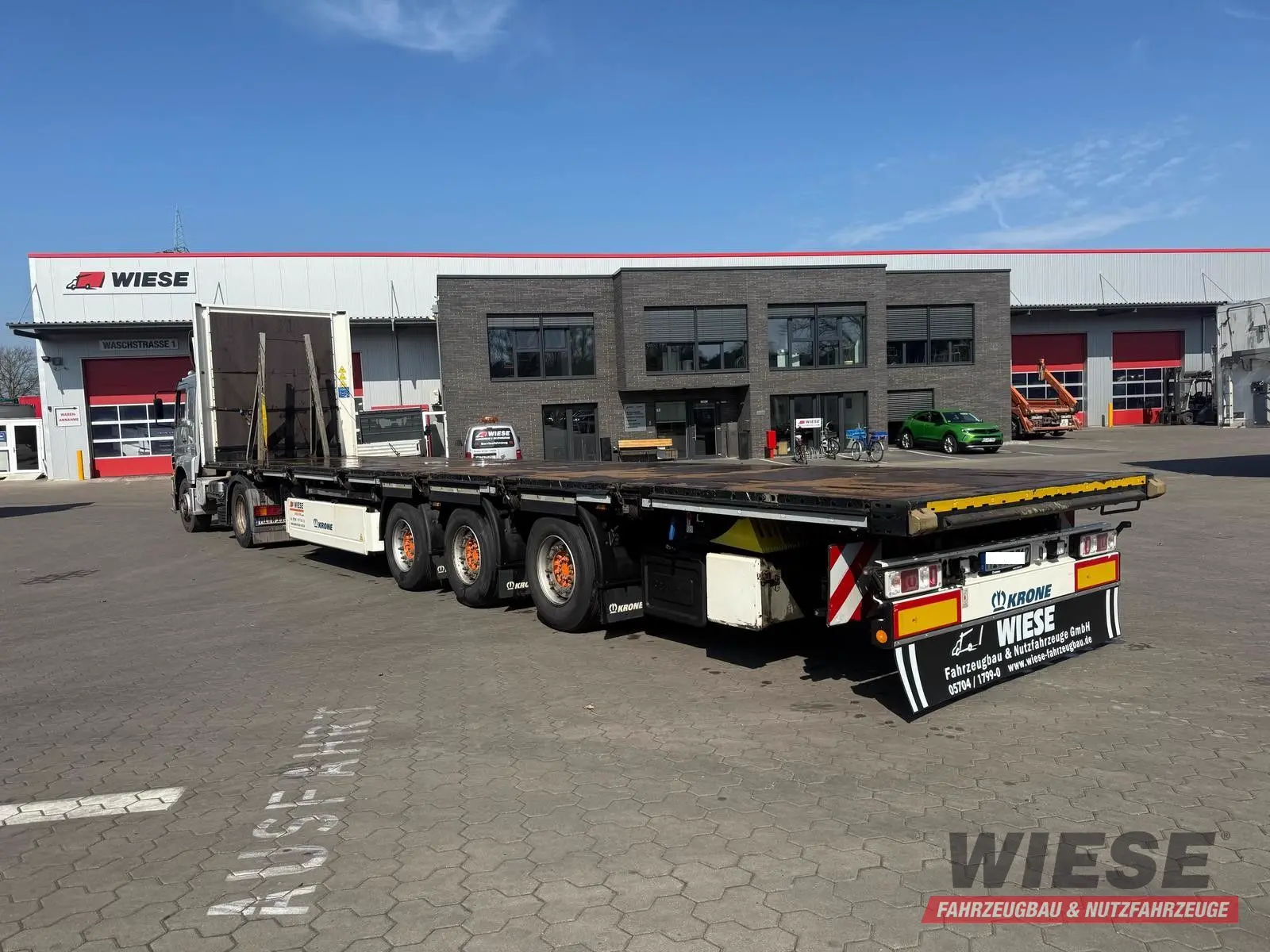 Krone Profi Liner Plateau von Wiese Trailer Rent in Petershagen mieten ab 795.00€