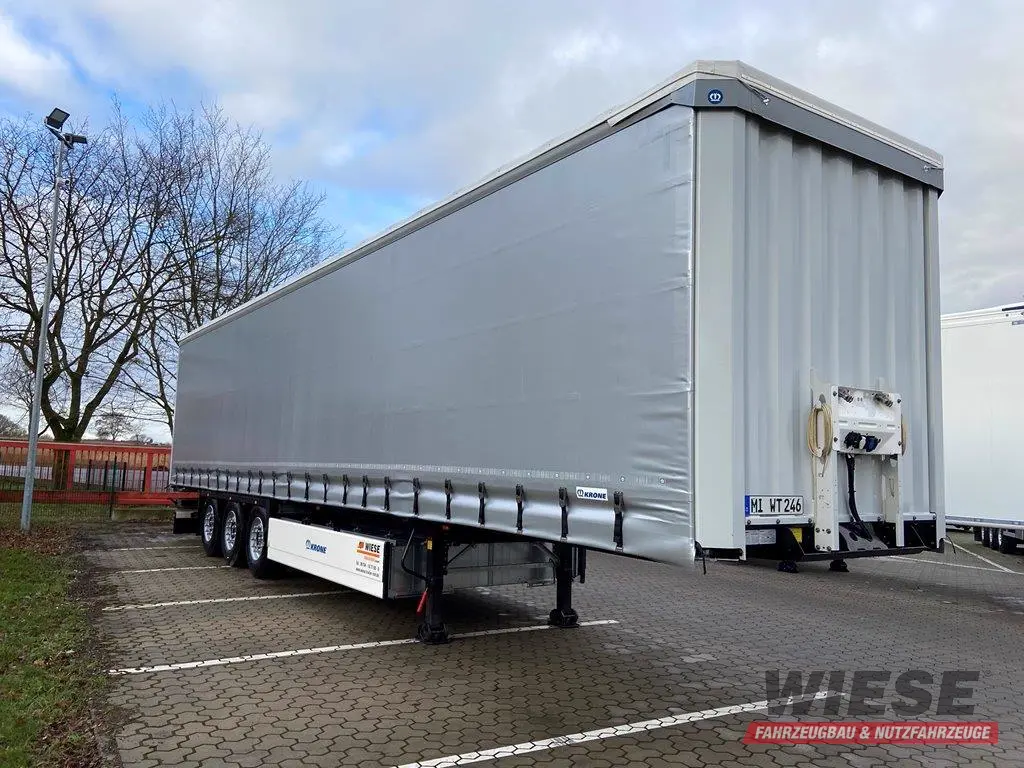 Krone Planenauflieger Profi Liner Basis von Wiese Trailer Rent in Petershagen mieten ab 750.00€