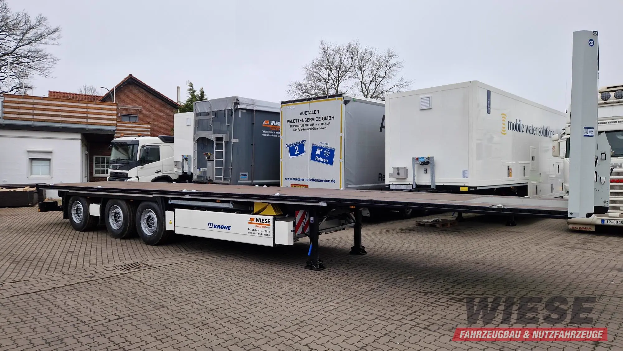 Krone Plattform von Wiese Trailer Rent in Petershagen mieten ab 1150.00€