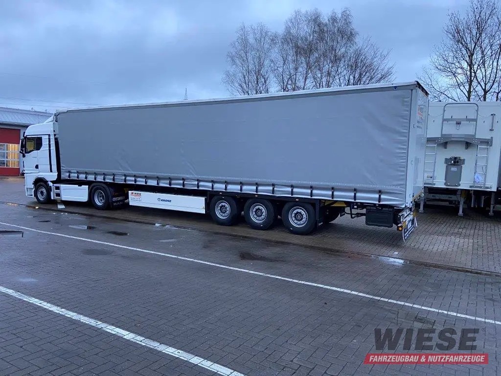 Krone Planenauflieger Profi Liner Basis von Wiese Trailer Rent in Petershagen mieten ab 825.00€