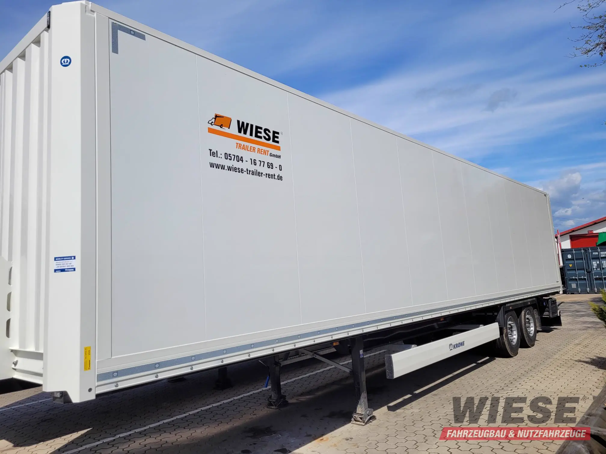 Krone Dry Liner von Wiese Trailer Rent in Petershagen mieten ab 850.00€