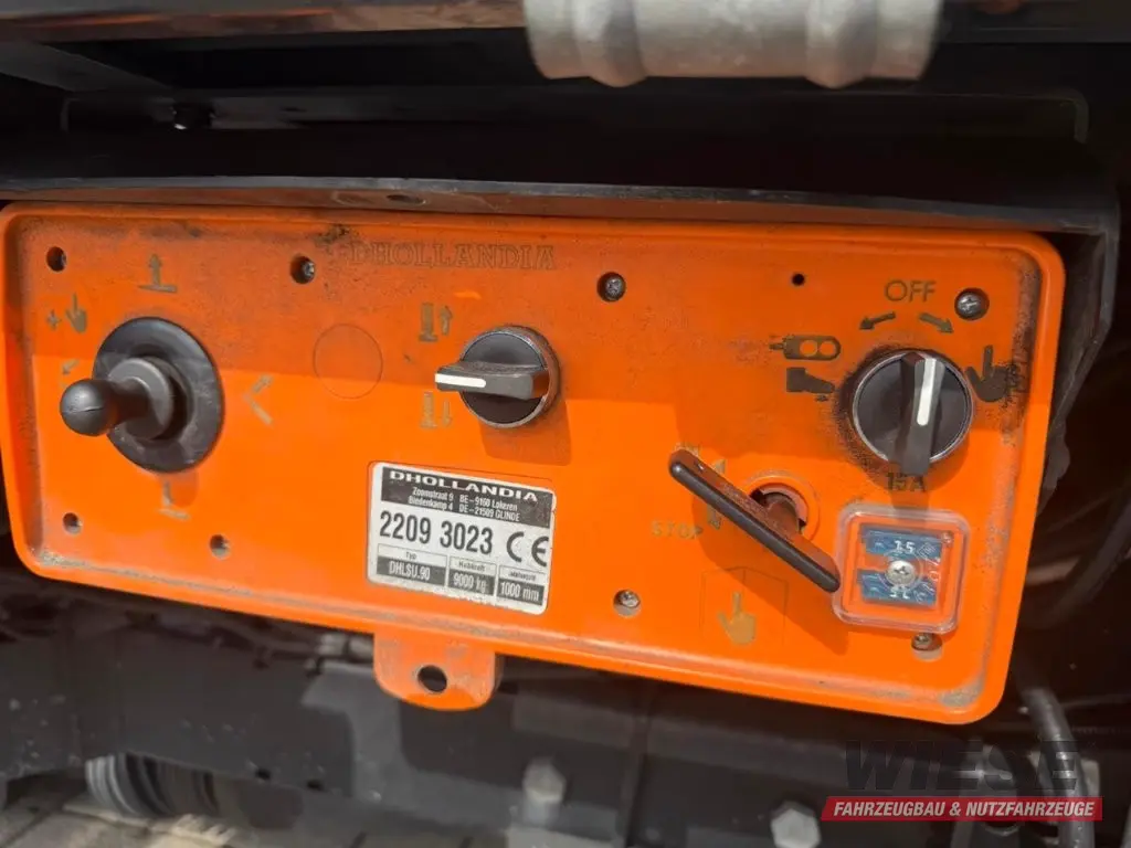 Wiese Auflieger Gabelstaplertransporter Mega LBW