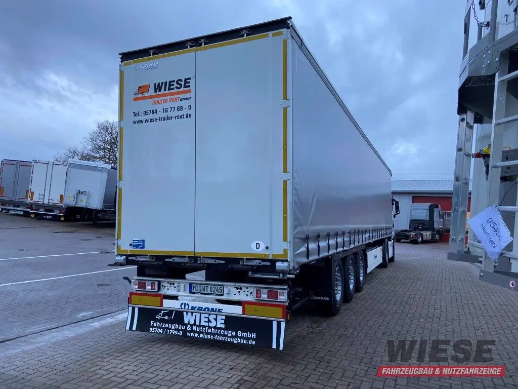 Krone Planenauflieger Profi Liner Basis von Wiese Trailer Rent in Petershagen mieten ab 825.00€