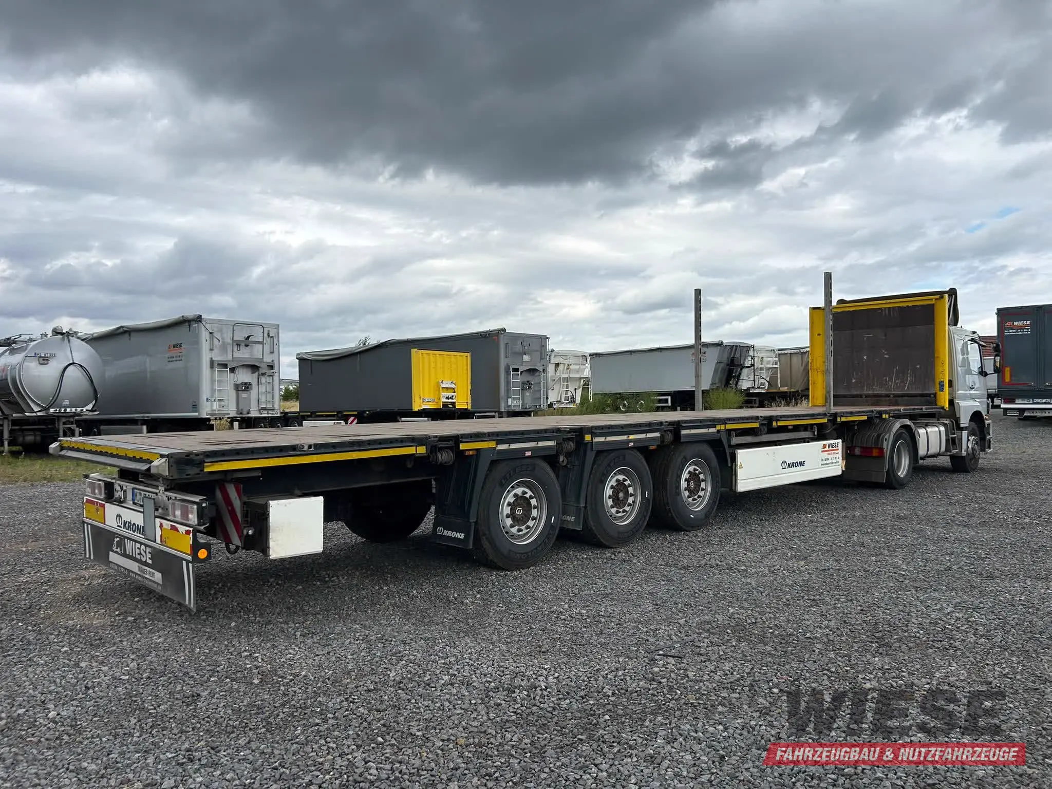 Krone Profi Liner Plattform von Wiese Trailer Rent in Petershagen mieten ab 800.00€