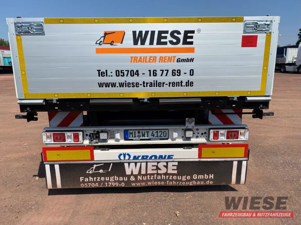 Krone Baustahlauflieger von Wiese Trailer Rent in Petershagen mieten ab 780.00€