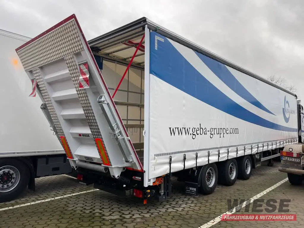 Wiese Mega Sattelauflieger Gabelstaplertransporter von Wiese Trailer Rent in Petershagen mieten ab 2200.00€