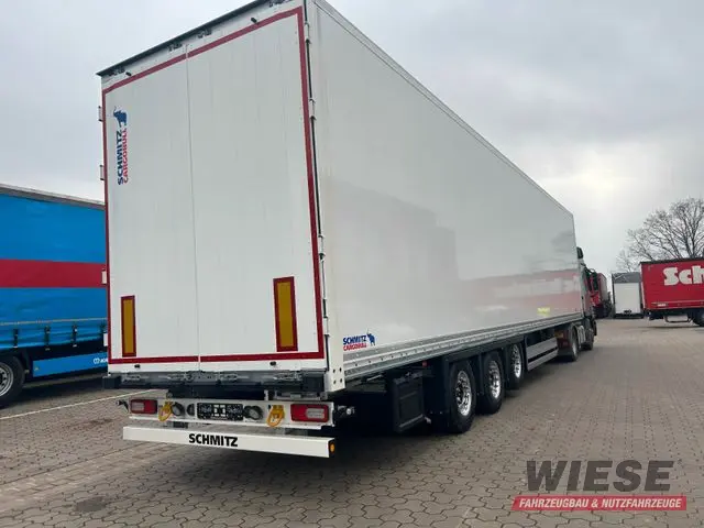 Schmitz Cargobull Mega Koffer - Trockenfrachter FERROPLAST von Wiese Trailer Rent in Petershagen mieten ab 1150.00€