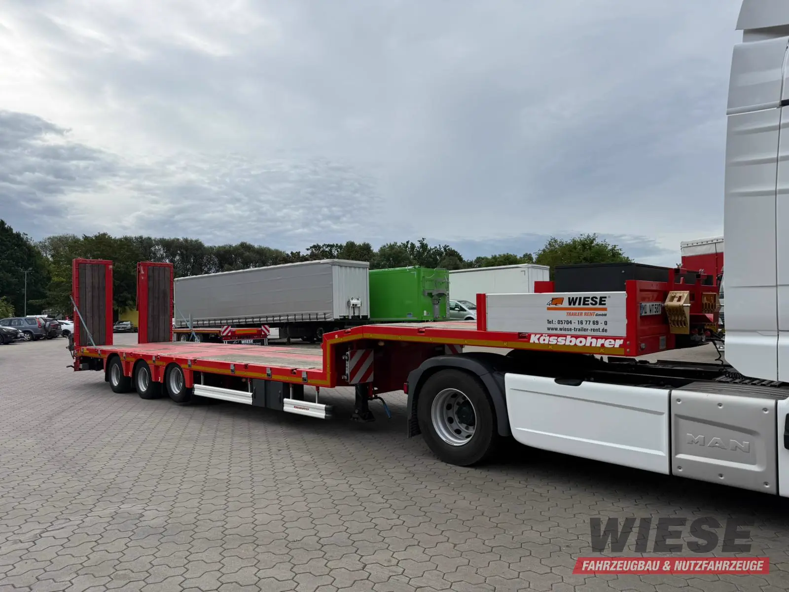 Kässbohrer K.SLS Eco Tiefbett Rampen