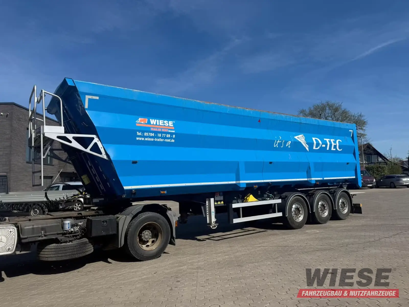 D-Tec Kipper von Wiese Trailer Rent in Petershagen mieten ab 1650.00€