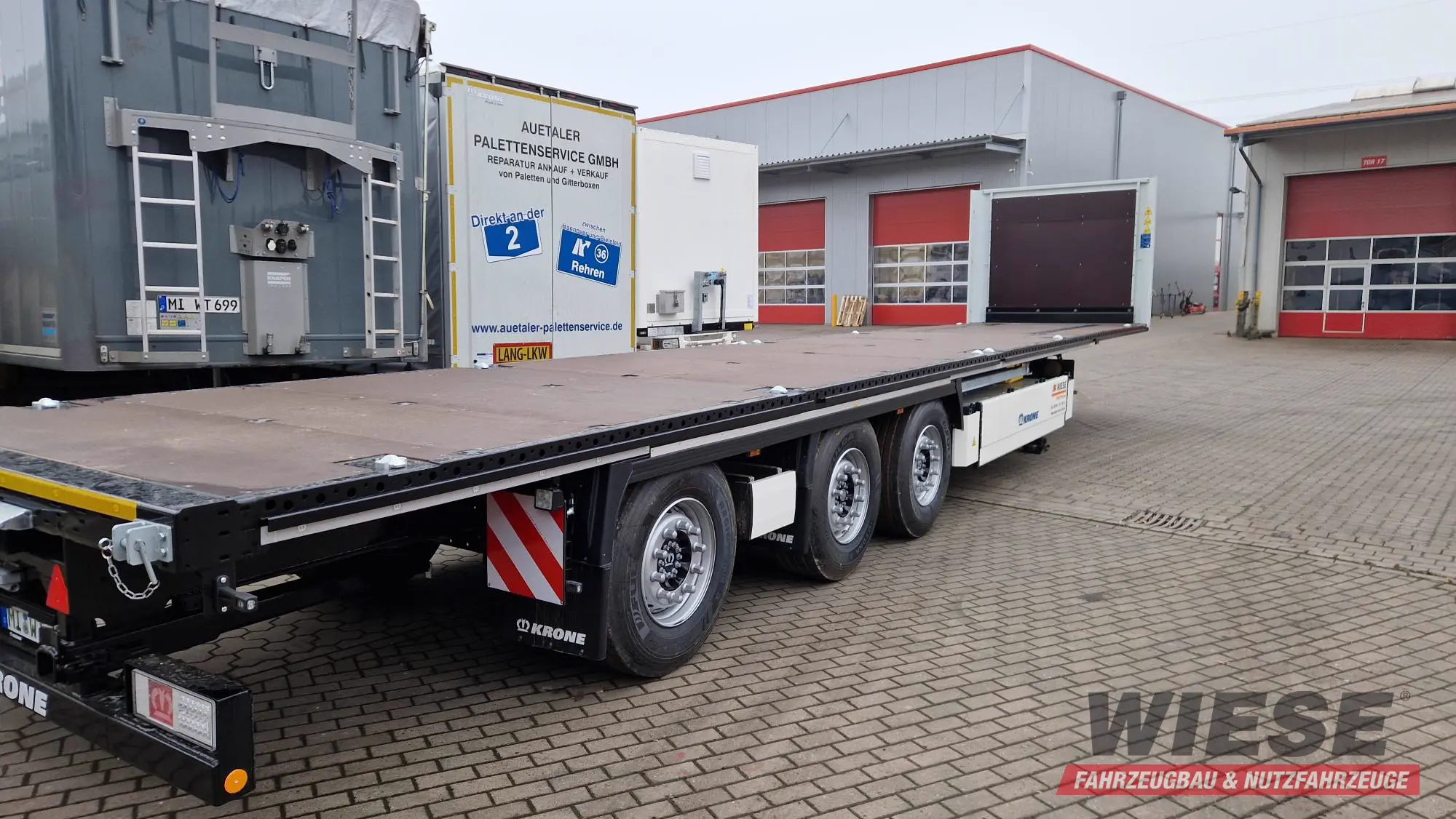 Krone Plattform von Wiese Trailer Rent in Petershagen mieten ab 1150.00€