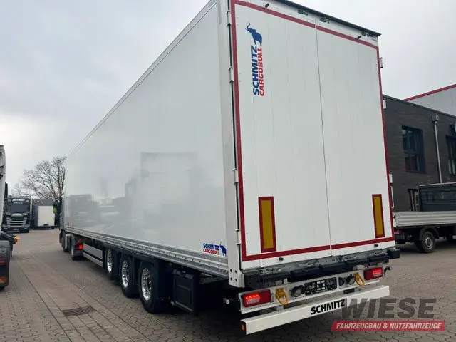 Schmitz Cargobull Mega Koffer - Trockenfrachter FERROPLAST von Wiese Trailer Rent in Petershagen mieten ab 1150.00€