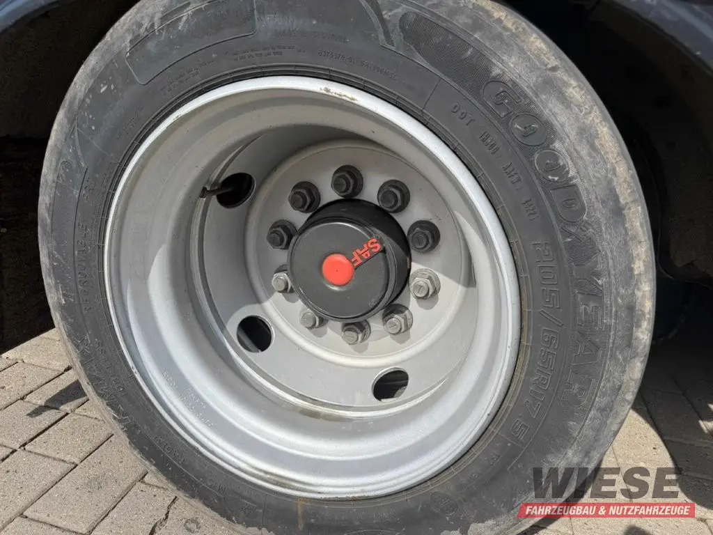 Wiese Auflieger Gabelstaplertransporter Mega LBW