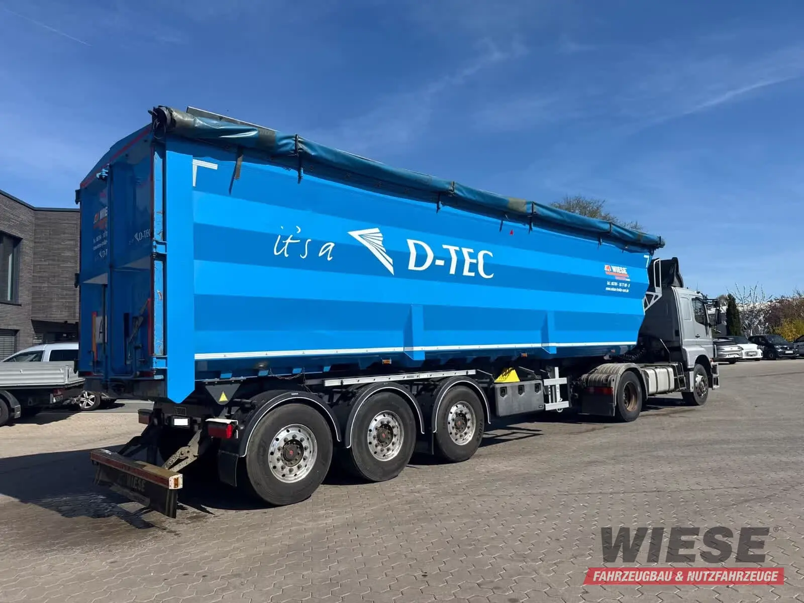 D-Tec Kipper von Wiese Trailer Rent in Petershagen mieten ab 1650.00€