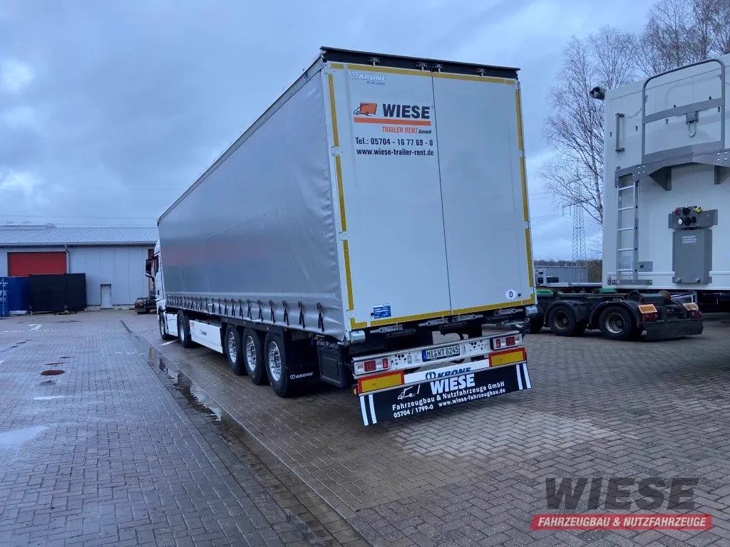 Krone Planenauflieger Profi Liner Basis von Wiese Trailer Rent in Petershagen mieten ab 825.00€