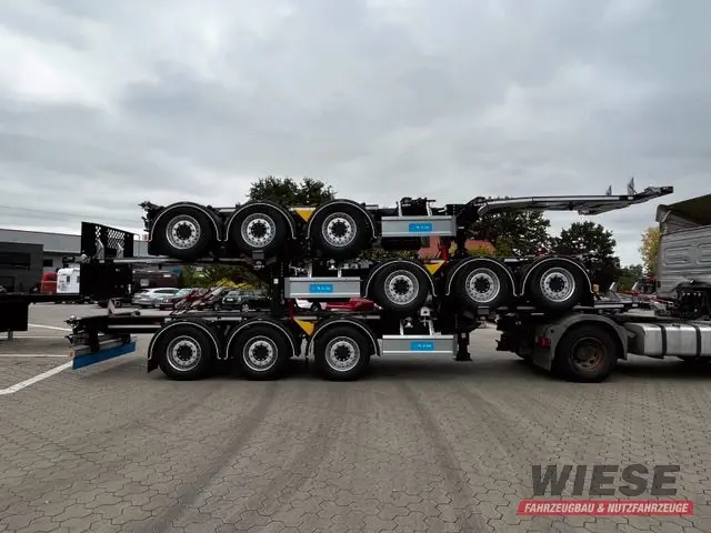 D-TEC Containerchassis Flexitrailer